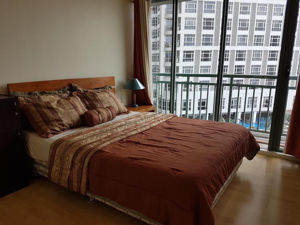 Ortigas 2 Bedroom Corner Unit With 2 Queen Across Shangrila Manila Ngoại thất bức ảnh